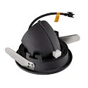 SLV LED Deckeneinbauleuchte NUMINOS® GIMBLE S, 2700K, 20°, Schwarz