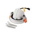 SLV LED Ceiling recessed luminaire NUMINOS® GIMBLE S, 4000K, 20°, white/black