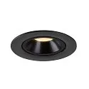 SLV LED Deckeneinbauleuchte NUMINOS® GIMBLE L, 3000K, 20°, Schwarz