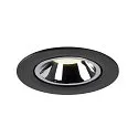 SLV LED Deckeneinbauleuchte NUMINOS® GIMBLE L, 4000K, 20°, Schwarz / Chrom