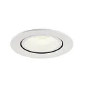 SLV LED Deckeneinbauleuchte NUMINOS® GIMBLE L, 4000K, 55°, Weiß