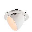 SLV LED Deckeneinbauleuchte NUMINOS® GIMBLE XL, 2700K, 40°, Weiß