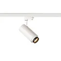 SLV LED 3-phase spot NUMINOS® ZOOM M PHASE, 20W, 3000K, 15°, white