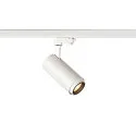 SLV LED 3-phase spot NUMINOS® ZOOM M PHASE, 20W, 3000K, 15°, white