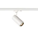 SLV 3-Phasen LED Strahler NUMINOS® ZOOM M, 230V / 500mA, CRi >90, fokussierbar, DALI dimmbar, 20W 3000K 15°-60°, weiß