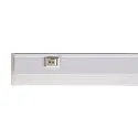 SLV LED Lichtbalken BATTEN 120, IP20 IK02, 118.55cm, 18W 3000/4000K (CCT Switch) 1900/1960lm, CRi>90, mit Schalter, weiß