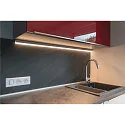 SLV LED Lichtbalken BATTEN 120, IP20 IK02, 118.55cm, 18W 3000/4000K (CCT Switch) 1900/1960lm, CRi>90, mit Schalter, weiß