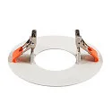 SLV Mounting frame for NUMINOS® XS, 160/70mm, round, white