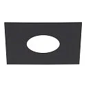 Einbaurahmen für NUMINOS® XS, 160/70mm, eckig, schwarz