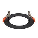 SLV Mounting frame for NUMINOS® S, 160/100mm, round, black