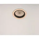 SLV Einbaurahmen für NUMINOS® M, 240/120mm, rund, weiß