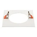 SLV Mounting frame for NUMINOS® L, 240/150mm, square, white