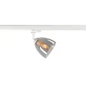 SLV 3-Phasen Strahler PARA CONE GL GU10, transparent, weiß