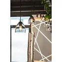 Pendelleuchte PARA CONE GL GU10, transparent, schwarz