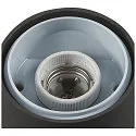 SLV Outdoor Stehleuchte GRAFIT, IP44, rund, E27, anthrazit / Diffusor in Rauchglas-Optik, satiniert, 30cm