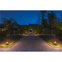 SLV Outdoor Stehleuchte GRAFIT, IP44, rund, E27, anthrazit / Diffusor in Rauchglas-Optik, satiniert, 30cm