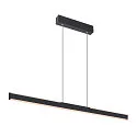 LED Pendelleuchte ONE LINEAR 100 PHASE UP/DOWN, 104cm,600mA, 24W 2700/3000K 1280lm, CRi >90, dimmbar, schwarz