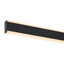 LED Pendelleuchte ONE LINEAR 100 PHASE UP/DOWN, 104cm,600mA, 24W 2700/3000K 1280lm, CRi >90, dimmbar, schwarz