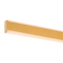 SLV LED Pendelleuchte ONE LINEAR 100 PHASE UP/DOWN, 104cm,600mA, 24W 2700/3000K 1280lm, CRi >90, dimmbar, messing