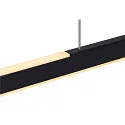 LED Pendelleuchte ONE LINEAR 140 PHASE UP/DOWN, 140cm, 900mA, 35W 2700/3000K 2855lm, CRi >90, dimmbar, schwarz