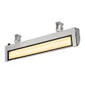 SLV LED Outdoor Wandleuchte VANO WING SP SHORT, 120°, 25W, 3000K, 1400lm, CRI80, grau