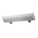 SLV LED Outdoor Wandleuchte VANO WING SP SHORT, 120°, 25W, 3000K, 1400lm, CRI80, grau