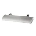 SLV LED Outdoor Wandleuchte VANO WING SP SHORT, 120°, 25W, 3000K, 1400lm, CRI80, grau