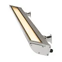 SLV outdoor wall luminaire VANO WING SP LONG IP65, grey dimmable