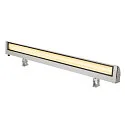 SLV outdoor wall luminaire VANO WING SP LONG IP65, grey dimmable