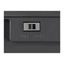SLV Outdoor LED Deckenleuchte ESKINA FRAME CL SINGLE CCT, IP65 IK06, 15W 3000/4000K 95°, verstellbar, Anthrazit