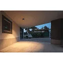 SLV Outdoor LED Deckenleuchte ESKINA FRAME CL SINGLE CCT, IP65 IK06, 15W 3000/4000K 95°, verstellbar, Anthrazit