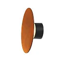 SLV Leuchtenschirm RUSTY MANA, rund, rostfarben