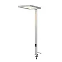 SLV LED Tischleuchte WORKLIGHT, 80°, 79W, 4000K,  7600lm, dimmbar, silber