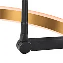 LED Stehleuchte ONE BOW FL, Up&Down, 140°, 22W, 2700/3000K, CRI90, schwarz