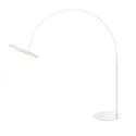 SLV LED Stehleuchte ONE BOW FL, Up&Down, 140°, 22W, 2700/3000K, CRI90, weiß
