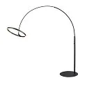 SLV LED Stehleuchte ONE BOW FL, Up&Down, 140°, 22W, 2700/3000K, CRI90, schwarz