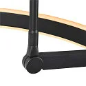 SLV LED Stehleuchte ONE BOW FL, Up&Down, 140°, 22W, 2700/3000K, CRI90, schwarz