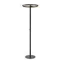 LED Stehleuchte ONE STRAIGHT FL, Up&Down, 140°, 22W, 2700/3000K, CRI90, schwarz