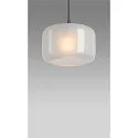 SLV pendant luminaire PANTILO 28 PD E27 IP20, white