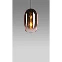 SLV pendant luminaire PANTILO OVAL PD E27 IP20, copper