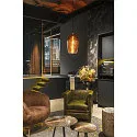 SLV pendant luminaire PANTILO OVAL PD E27 IP20, copper