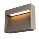 SLV outdoor wall luminaire CONCRETO M IP65, grey