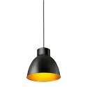SLV lamp shade PARA DOME, gold, black