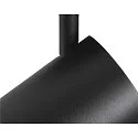 SLV wall and ceiling luminaire ASTO TUBE CW SINGLE 1 flame, round, cardanic swivelling GU10 IP20, black dimmable