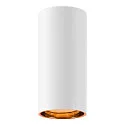 SLV Aufbau-Downlight ASTO TUBE, IP20, zylindrisch, GU10 max. 10W, weiß
