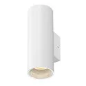 SLV Wandstahler ASTO TUBE, IP20, zylindrisch, 2-flammig, Up&Down, 2x GU10 max. 10W, weiß