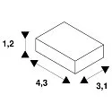 SLV RF Modul Casambi für LED-Bridge-Treiber, single color, dimmbar, weiß