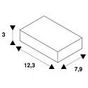 SLV LED-Treiber, 42W, 500mA, mit Funkschnittstelle für NUMINOS®, DALI, IP20