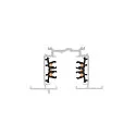 SLV 3-Phasen HV-Einbauschiene S-TRACK PHASE & DALI, IP20, 230V AC, DALI steuerbar, 200cm, schwarz