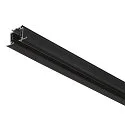 SLV 3-Phasen HV-Einbauschiene S-TRACK PHASE & DALI, IP20, 230V AC, DALI steuerbar, 200cm, schwarz